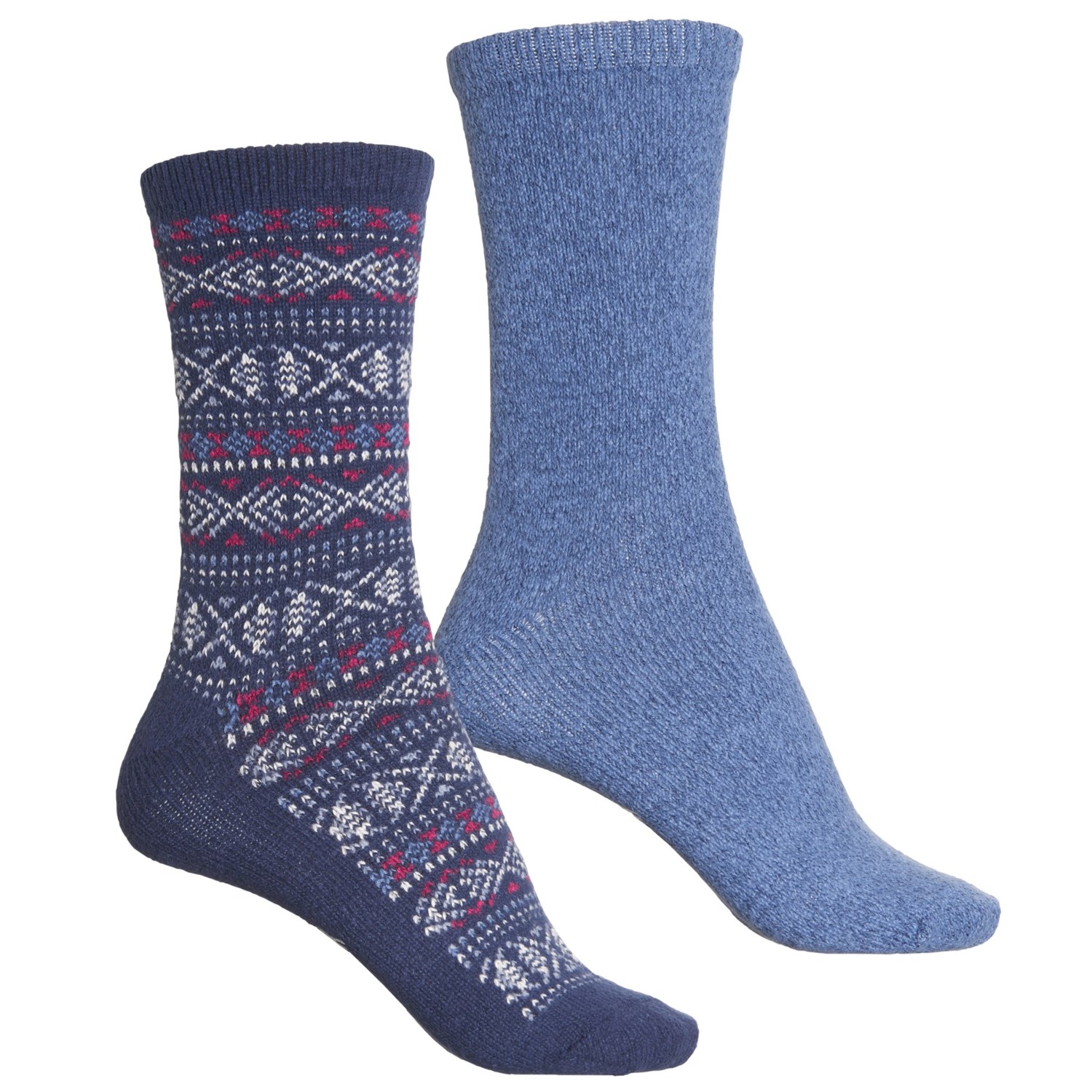 High Sierra MicroXtreme® Diamond and Geo Fair Isle Boot Socks (For Women) -  Save 33%