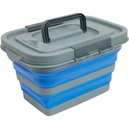 High Sierra Multi-Purpose Collapsible 8 L Basket in Grey/Blue