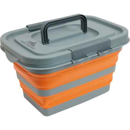 High Sierra Multi-Purpose Collapsible 8 L Basket in Grey/Orange