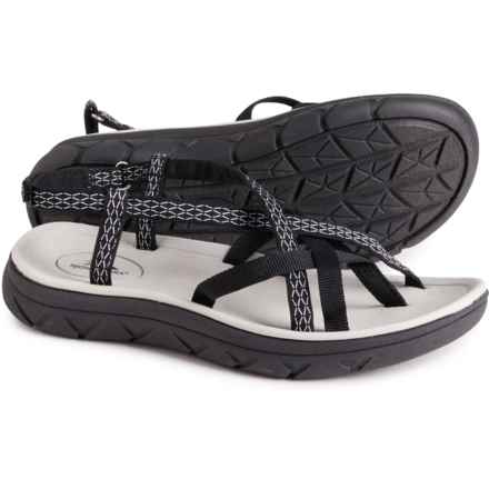 High Sierra Open-Toe Sport Sandals (For Women) in Black/Grey