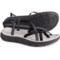 High Sierra Open-Toe Sport Sandals (For Women) in Black/Grey