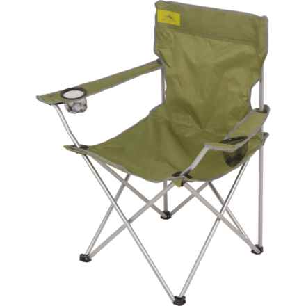 High Sierra Quad High-Back Sling Chair in Calla Green
