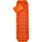 High Sierra Sleeping Pad with Pillow - Inflatable in Orange