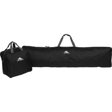 High Sierra Snowboard Sleeve and Boot Bag Combo in Black/Mercury