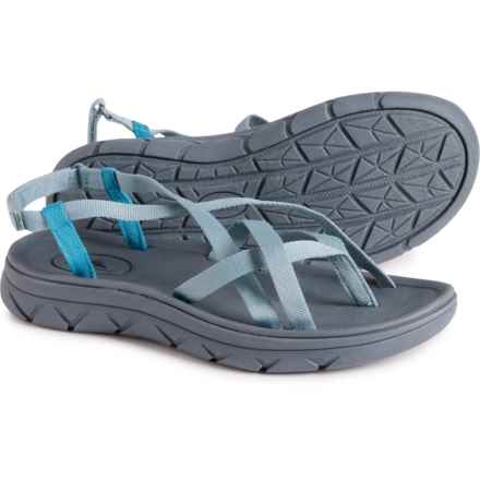 High Sierra Toe Loop Sport Sandals (For Women) in Grey/Blue
