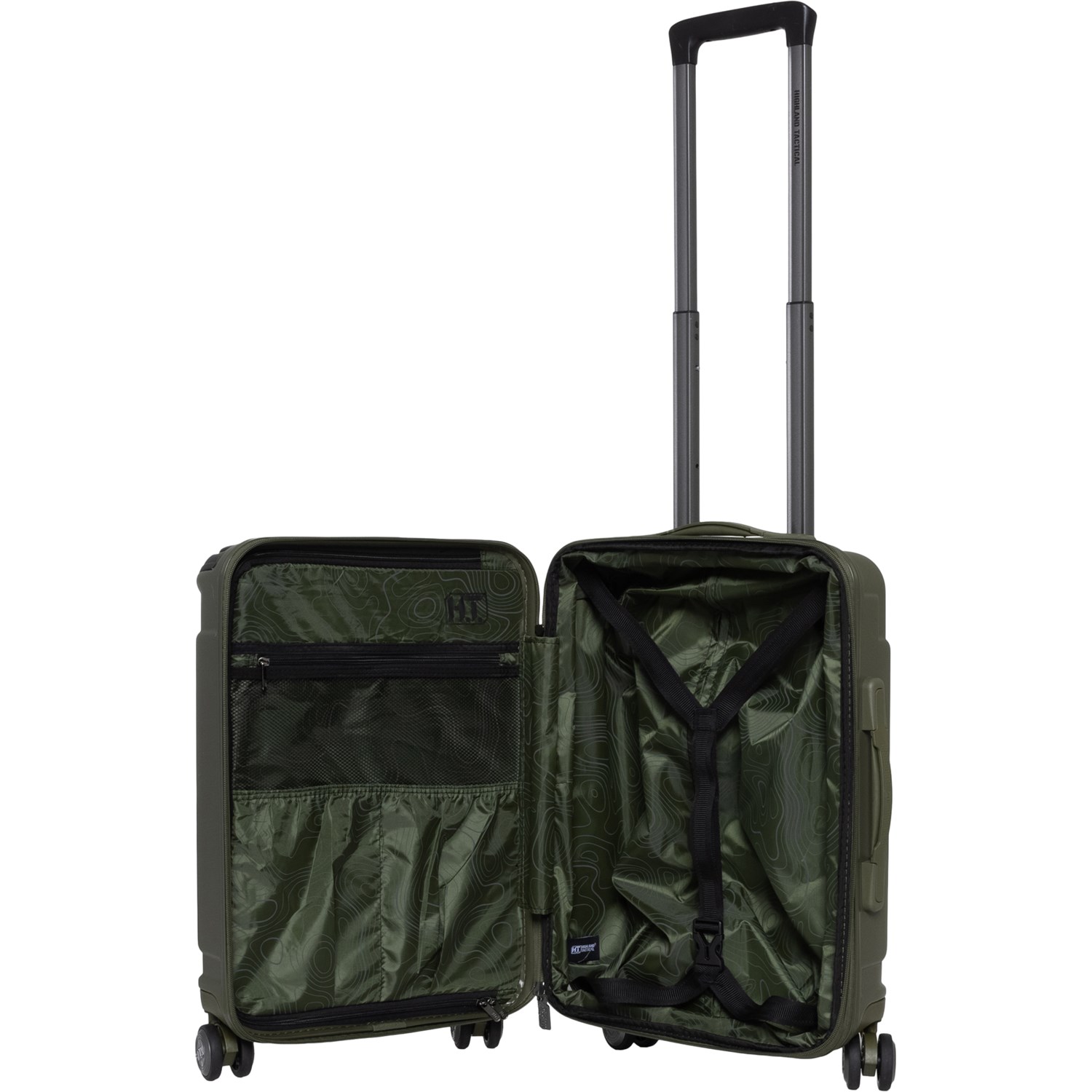 HIGHLAND TACTICAL 21” Armor Carry-On Spinner Suitcase - Hardside