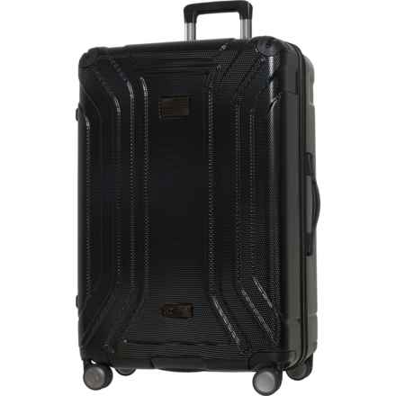 HIGHLAND TACTICAL 29” Titan Spinner Suitcase - Hardside, Expandable, Black in Black