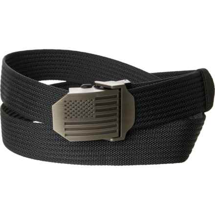 HIGHLAND TACTICAL Engraved Buckle Tactical Belt in Black
