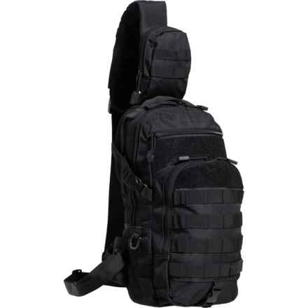 HIGHLAND TACTICAL Jettison Sling Backpack - Black in Black