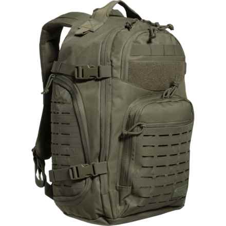 HIGHLAND TACTICAL Roger 28.5 L Backpack - Dark Green in Dark Green