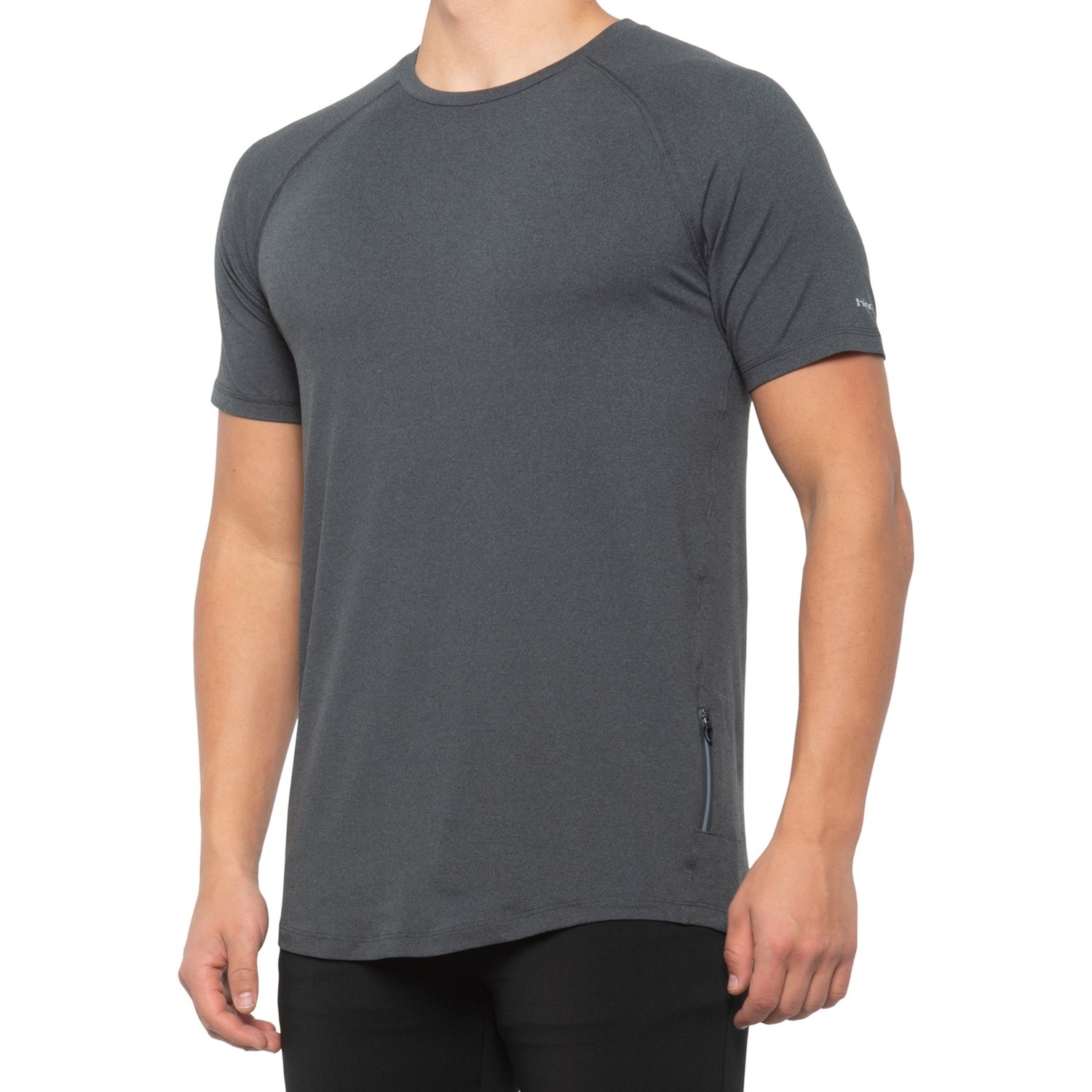 Hind Back Zip Pocket T-Shirt (For Men) - Save 50%