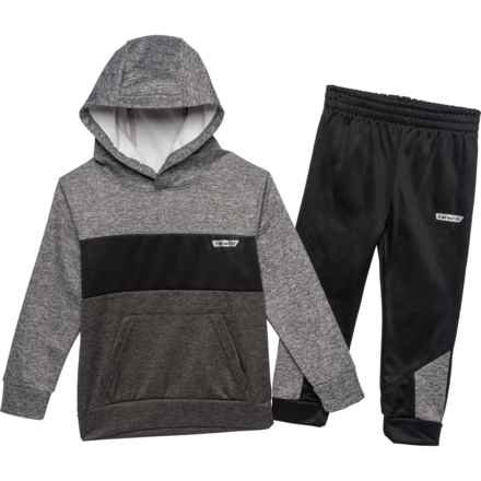 Hind Little Boys Knit Fleece Hoodie and Joggers in Luros