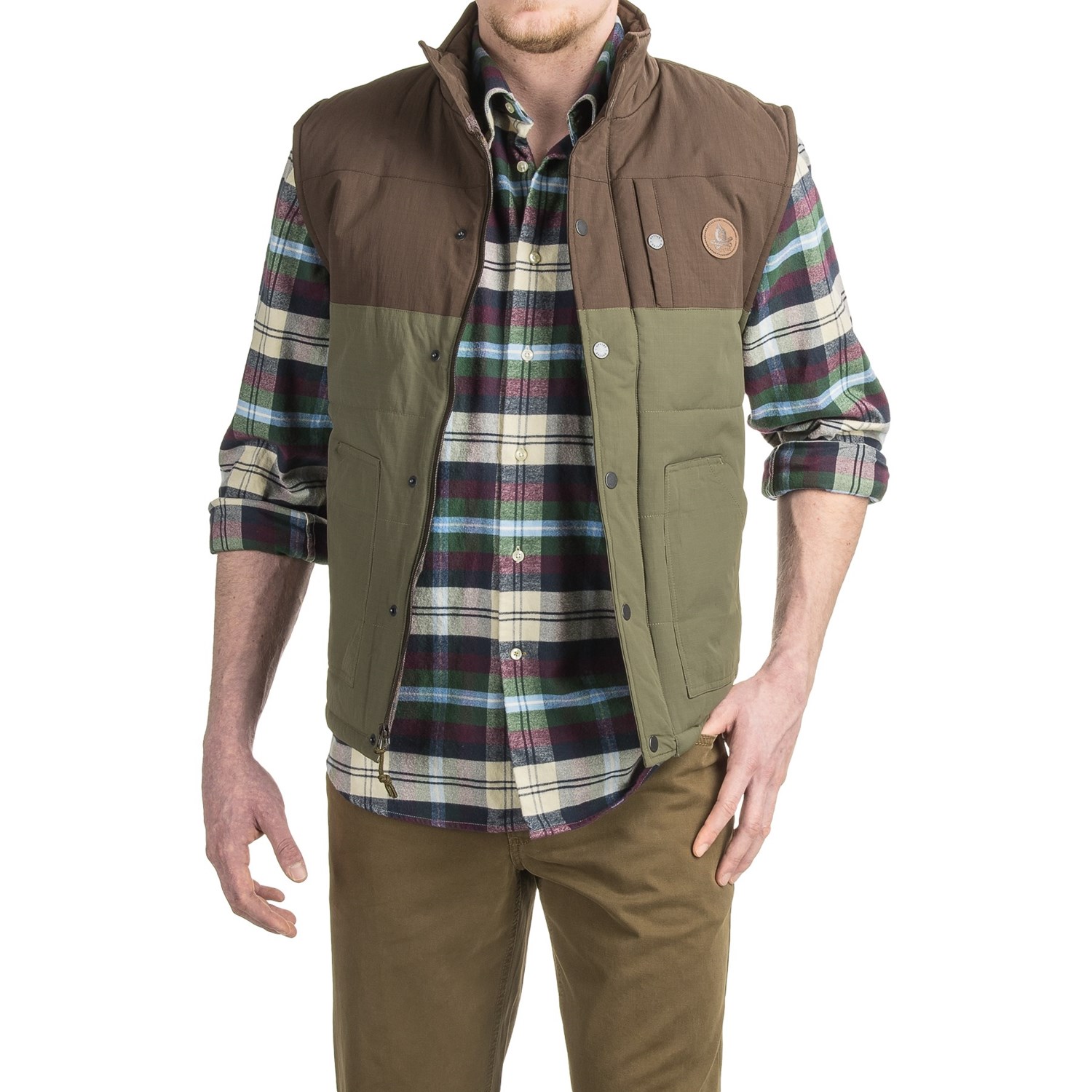 HippyTree Burro Vest – Flannel Lined (For Men)