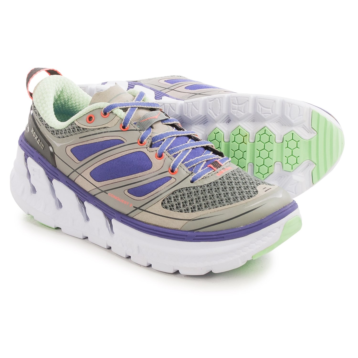 Hoka One One Conquest 2 Running Shoes (For Women) - Save 47%