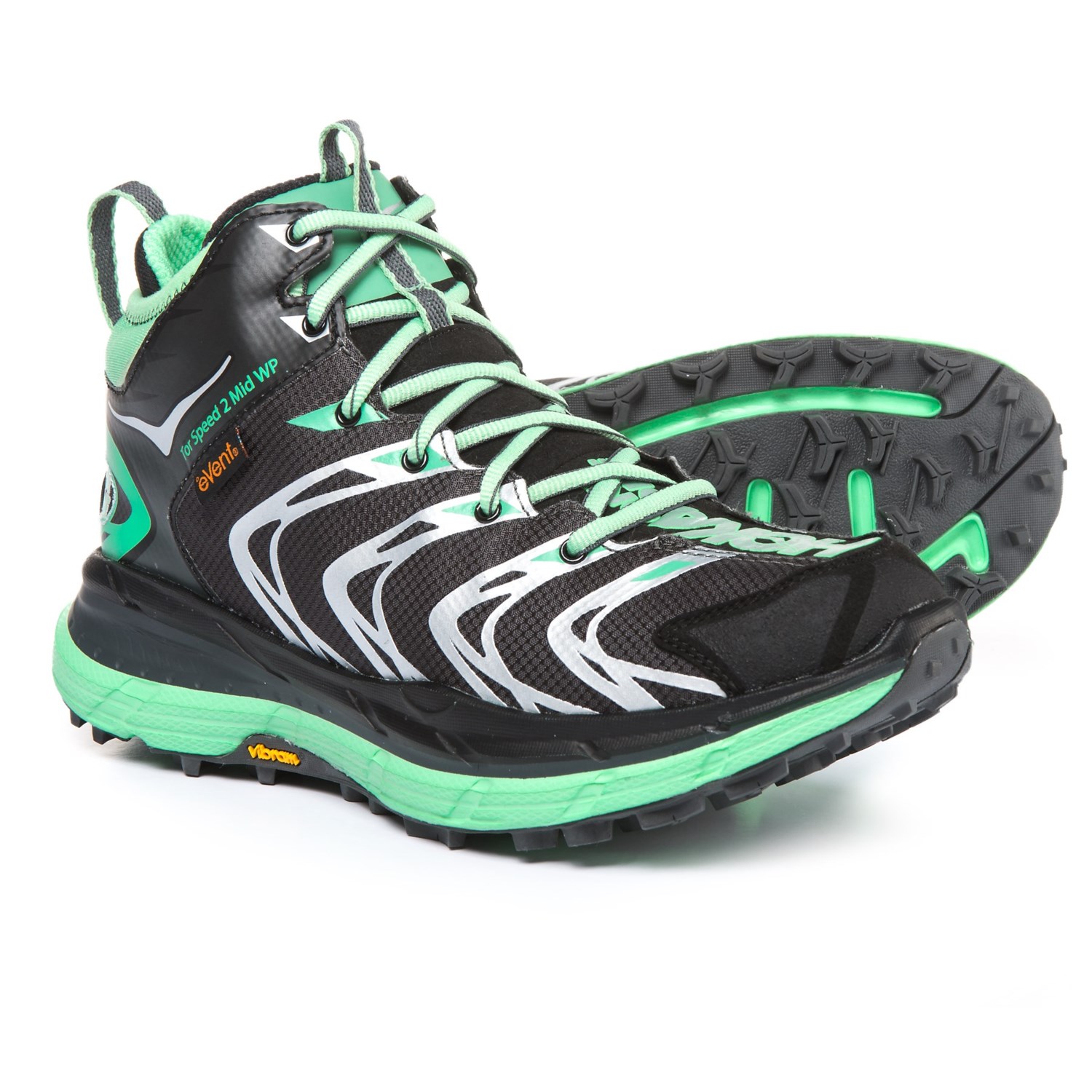 hoka mint green