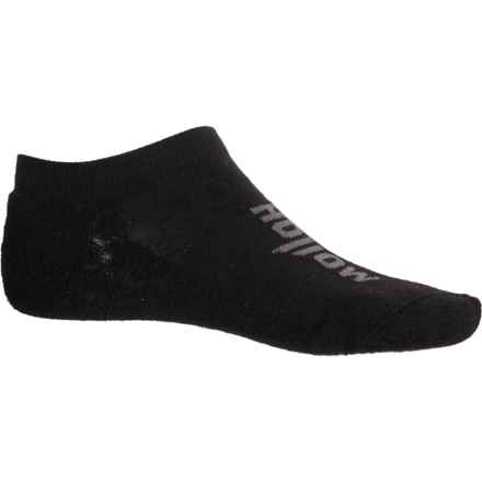 Hollow Everyday No Show Socks - Below the Ankle (For Men) in Black