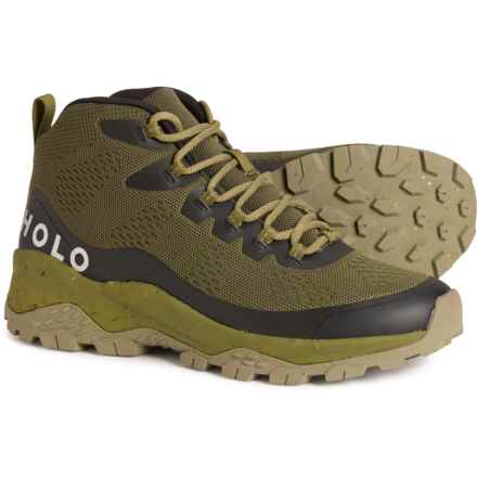 HOLO Troy Mid Hiking Boots (For Men) in Avocado