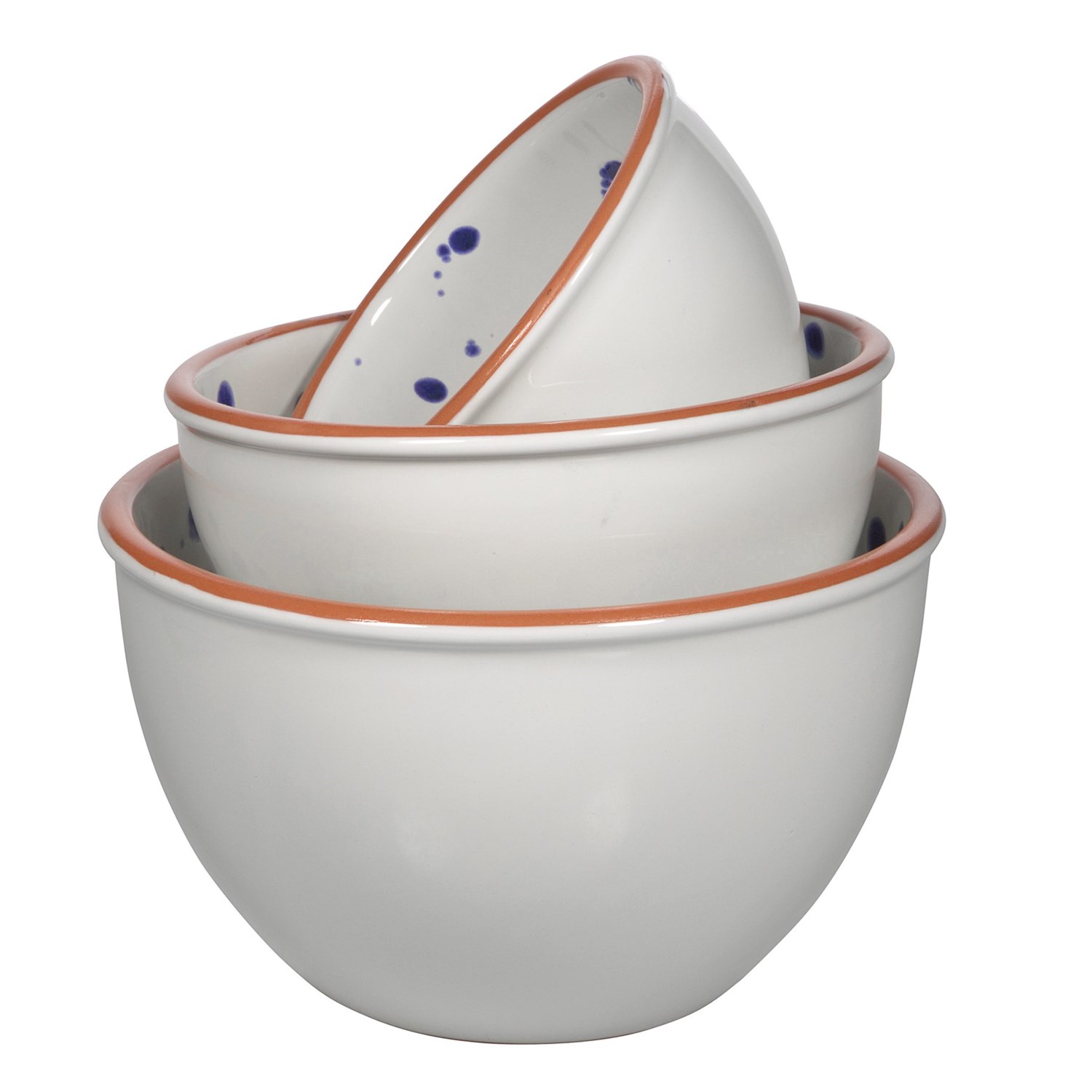 Home Essentials Ceramic Bowls - Set of 3 - Save 66%