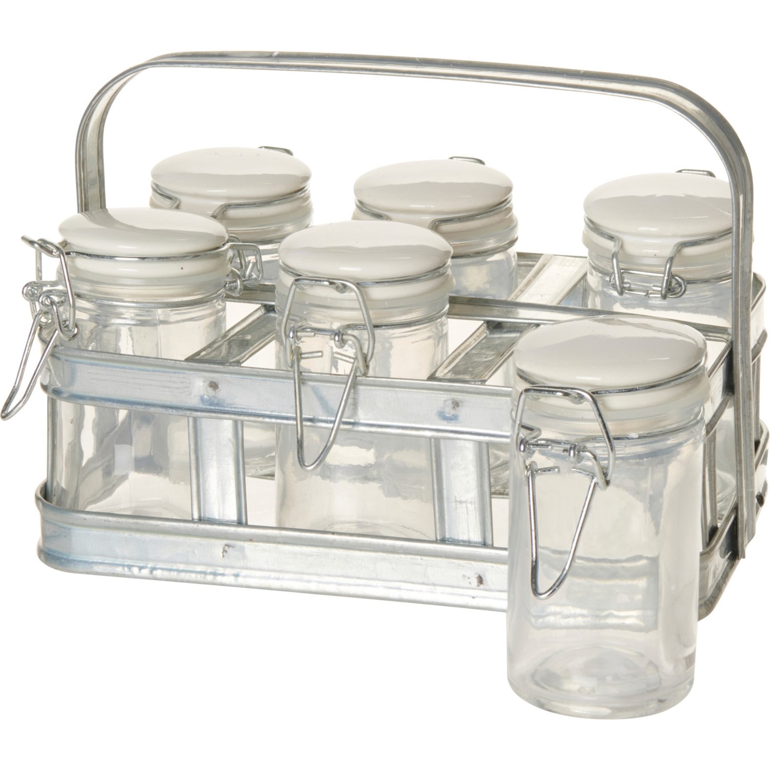 Home Essentials Spice Jars with Rack Set 7Piece Save 46