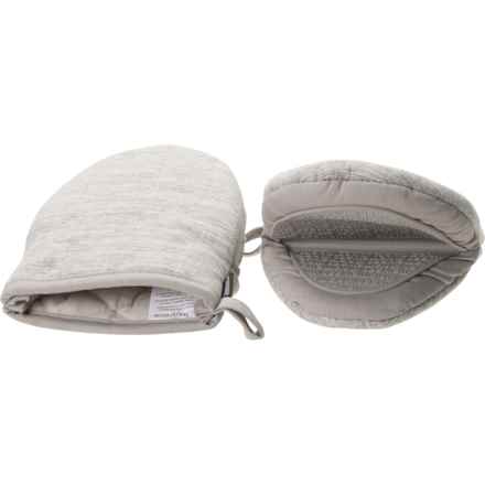 Homewear Marlow Mini Oven Mitts - 2-Pack in Grey