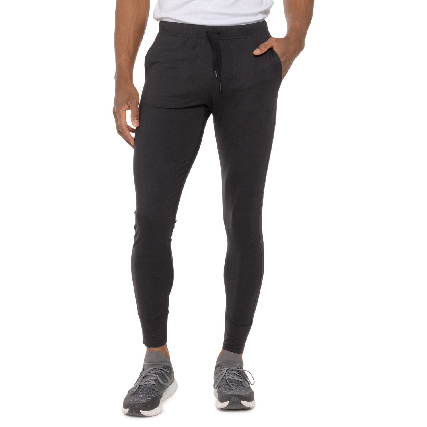 (取寄) ホットチリ クリマ-テック ベース レイヤー ジョガーズ - Upf 30+ Hot Chillys Clima-Tek Base Layer Joggers - UPF 30+  Black Hot Chillys Clima-Tek Base Layer Joggers - UPF 30+ - Save 54%