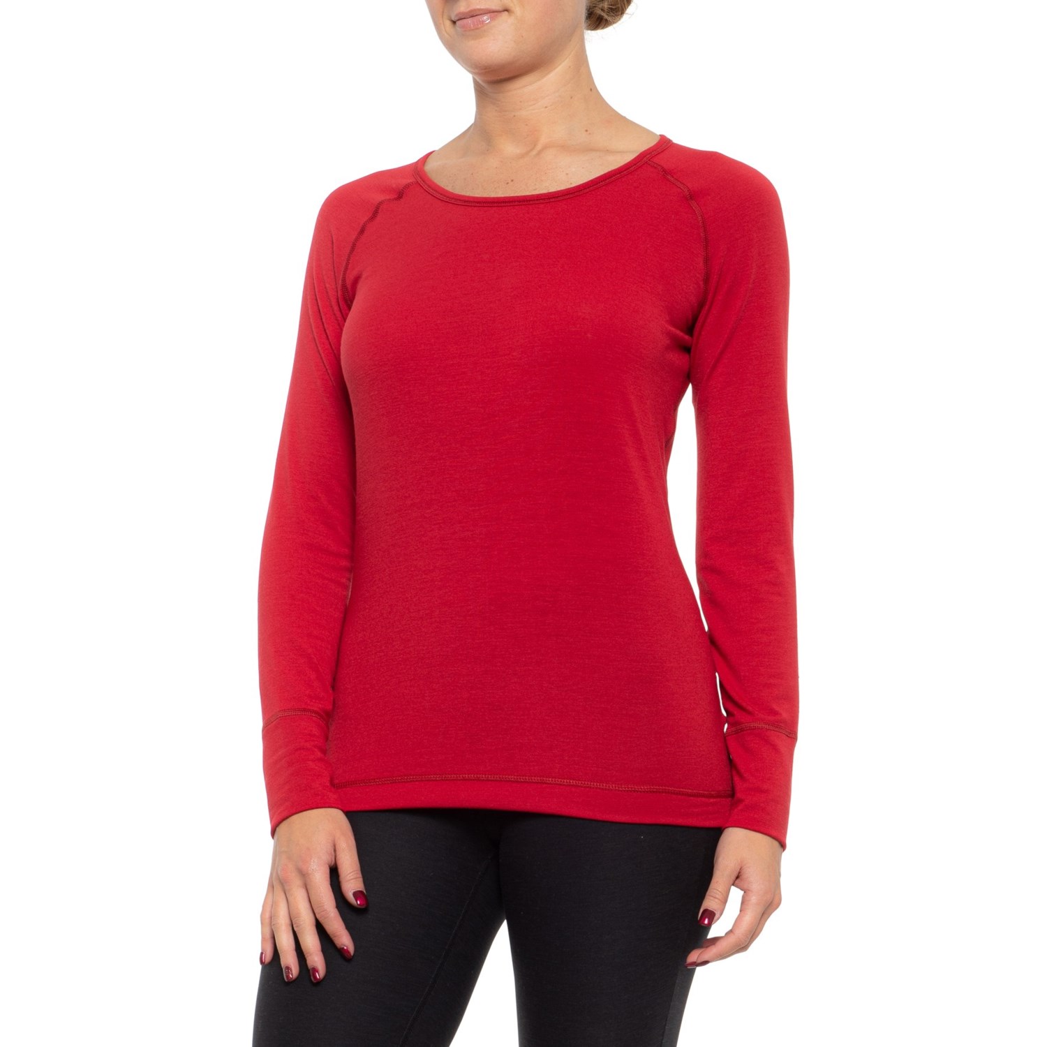 scoop neck base layer