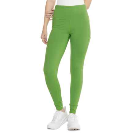 Hot Chillys Pocket Base Layer Bottoms - UPF 30+ in Forest Green