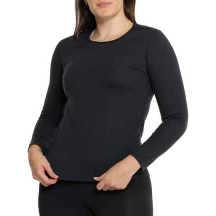 Hot Chillys Skins Base Layer Top - Long Sleeve in Black