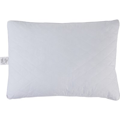 quilted feather pillow