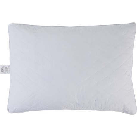 quilted feather pillow