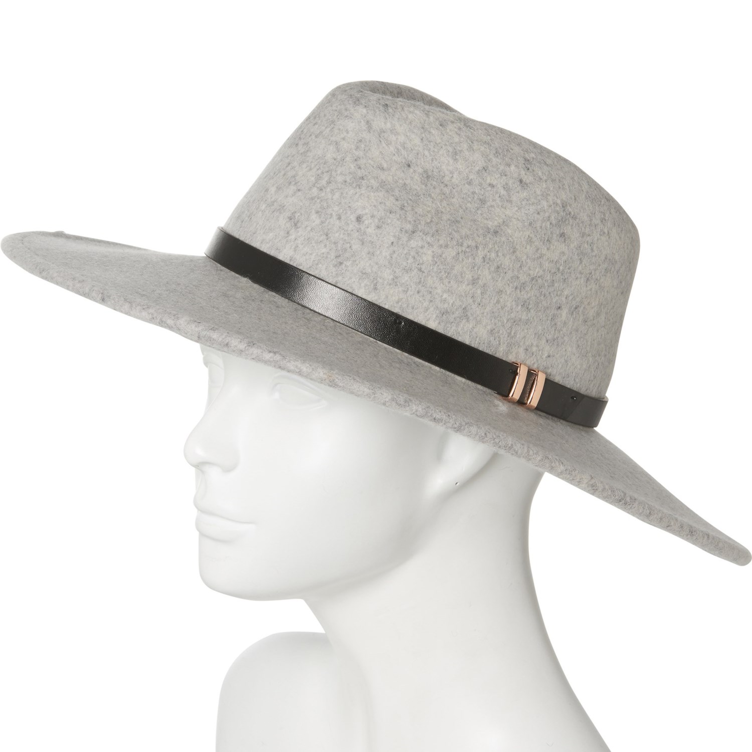 House of Harlow Pinched Crown Felt Hat with Buckle (For Women) Save 37