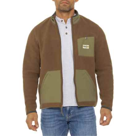 Howler Brothers Chisos Fleece Jacket in Teak