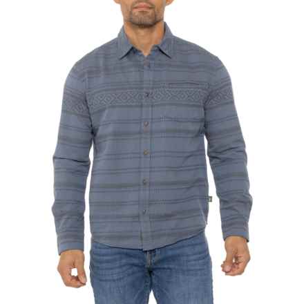 Howler Brothers Enfield Shirt - Long Sleeve in Morning Blue/Mazatlán Stripe