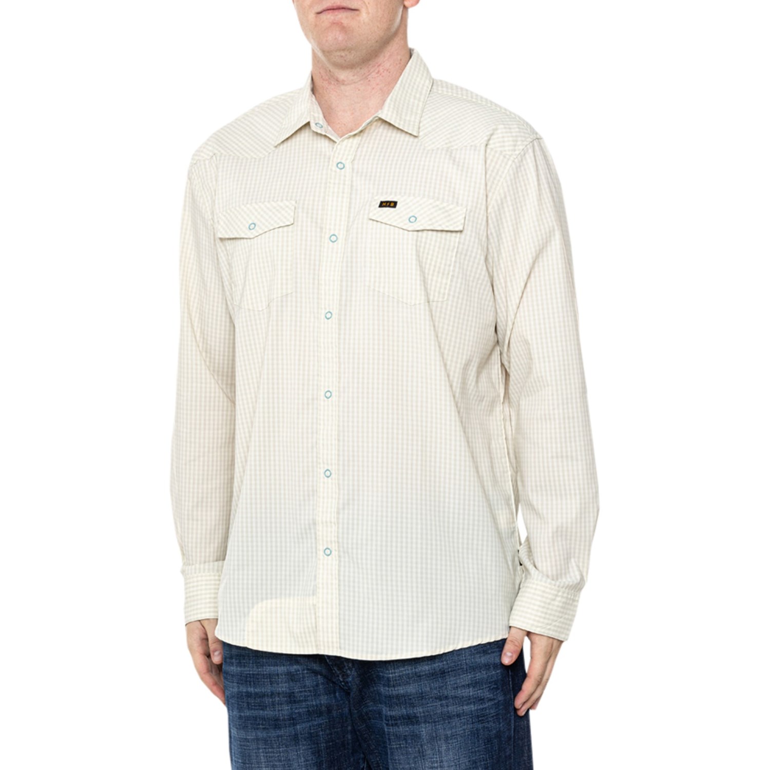 Howler Brothers Hancock Gingham H Bar B Tech Snap Shirt - Long Sleeve ...