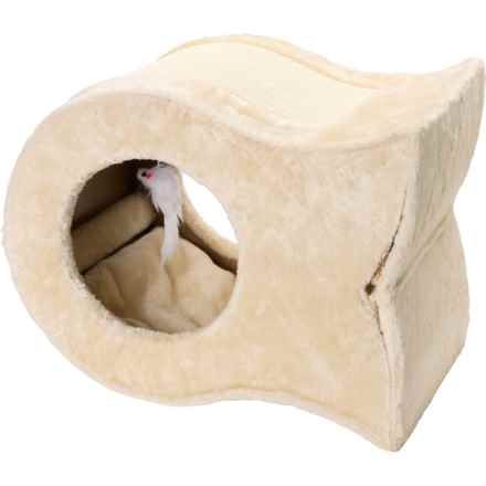 HRH Designs Fish Cat Scratch Post - 16.75x12.75" in Beige