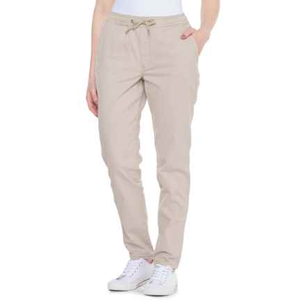 Hudson Jeans Track Rolled-Cuff Trousers in Peyote