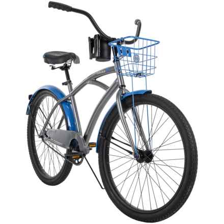 Huffy Carlisle Comfort Cruiser Bike - 26” (For Men) in Charcoal
