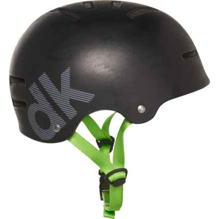 Huffy DK Synthetic Bike Helmet (For Boys and Girls) in Black