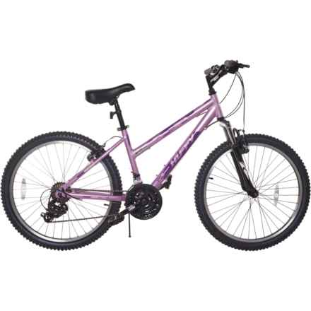 Huffy Escalate 21-Speed Mountain Bike - 24” (For Boys and Girls) in Purple