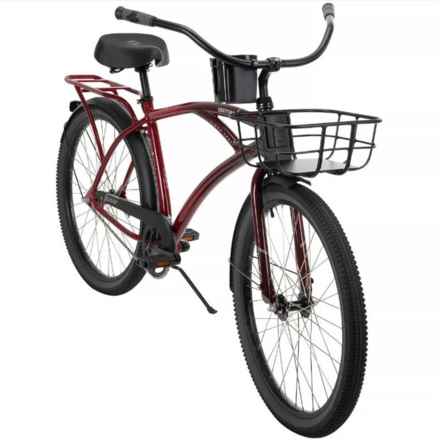 Huffy Sanford Cruiser Bike - 26” (For Men) in Dark Red Fade