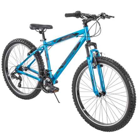 Huffy Tekton 21-Speed Mountain Bike - 24” (For Boys and Girls) in Tropic Blue