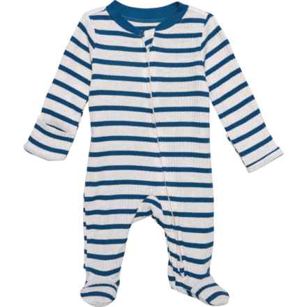 HUGGIES Infant Boys Baby Bodysuit - Organic Cotton, Long Sleeve in Oatmeal Heather