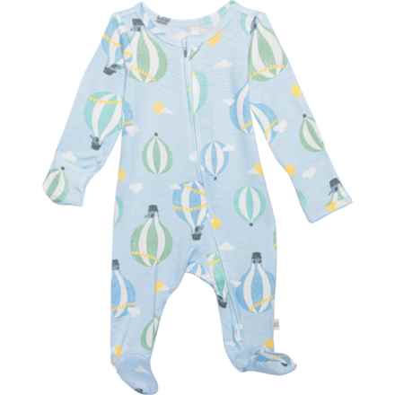 HUGGIES Infant Boys Super Soft Baby Bodysuit - Long Sleeve in Ballad Blue
