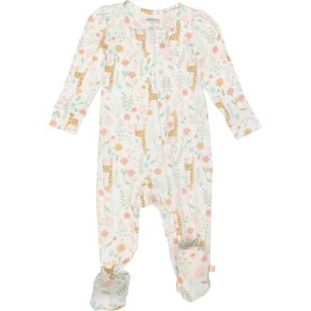 HUGGIES Infant Girls Footed Coveralls - Long Sleeve in Huggies Snow White