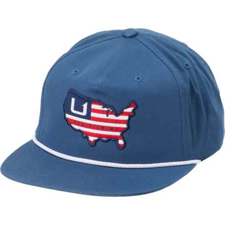 Huk American  Rope Baseball Cap in Sargasso Sea