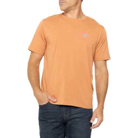 Huk Cold Bass T-Shirt - Short Sleeve in Sunburn