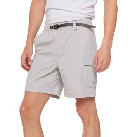 Huk Creekbed Stretch Cargo Shorts in Harbor Mist