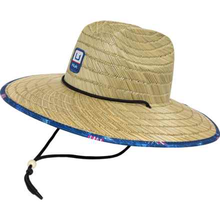 Huk Fish and Flags Straw Hat in Set Sail