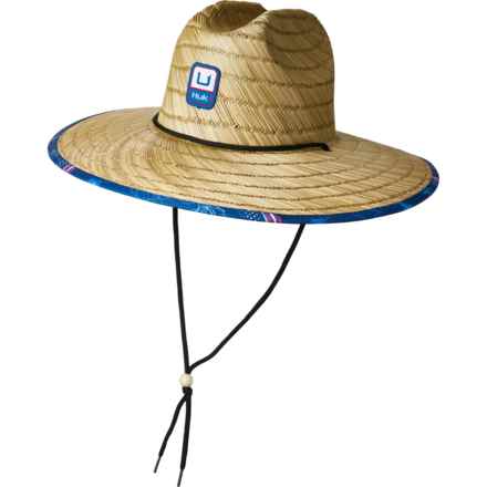 Huk Fish and Flags Straw Hat in Set Sail
