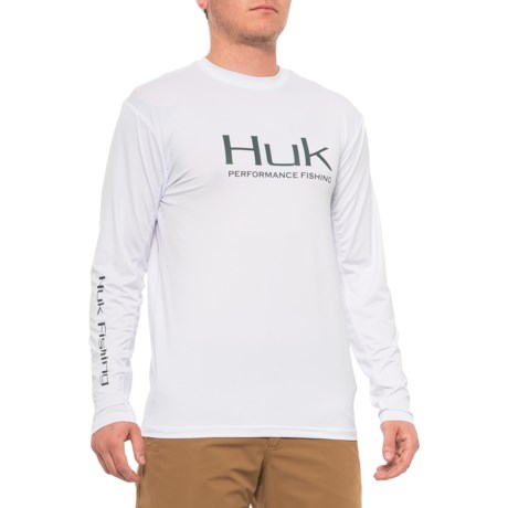 HUK Logo KC Scott Fishing Breathable Jumping Bass S//S T Shirt Choose Size//Color